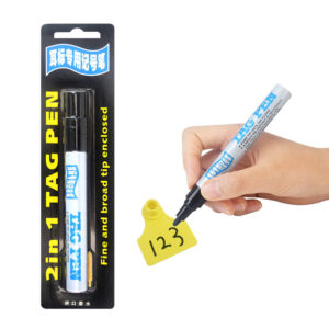 Animal Identification Ear Tag Marker Pen For Livestock Animal